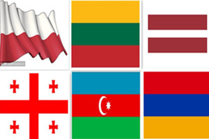 波兰,立陶宛,拉脱维亚,阿塞拜疆,格鲁吉亚,亚美尼亚